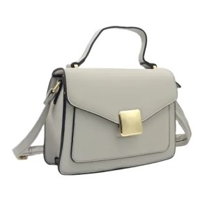 Λεπτή, κομψή μικρή τσάντα ώμου και χειρός - grey.