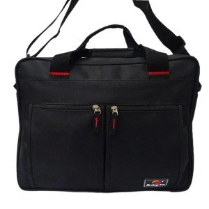 Μαύρη ανδρική τσάντα laptop 8701