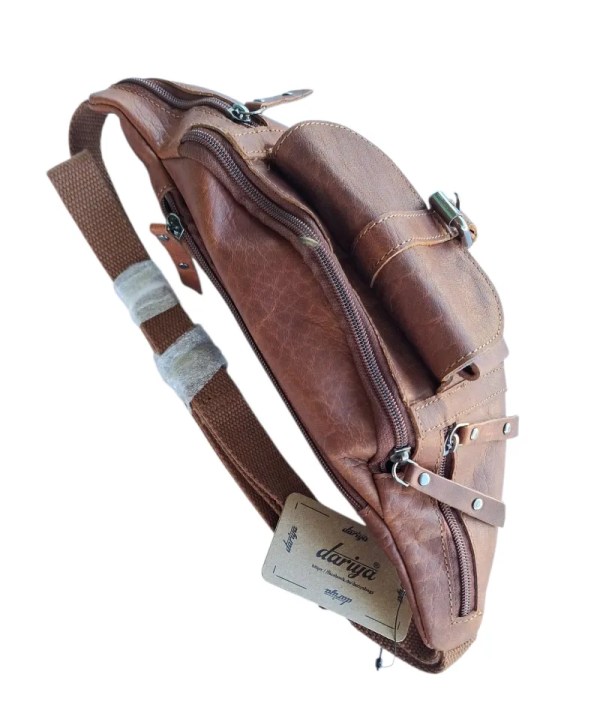 Τσάντα μέσης Buffalo Pull-Up Δέρμα🦬