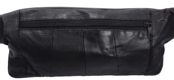 Δερμάτινη Τσάντα Μέσης από Απαλό Δέρμα Αρνιού Νάπα