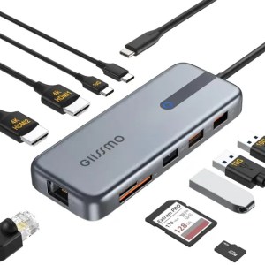 Gissmo 10 in 1 USB C HUB