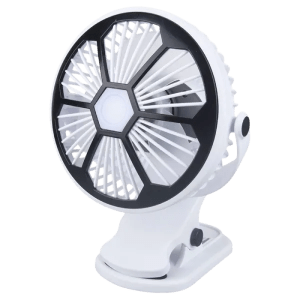 Ανεμιστήρας Γραφείου με Κλιπ και Λαμπτήρα