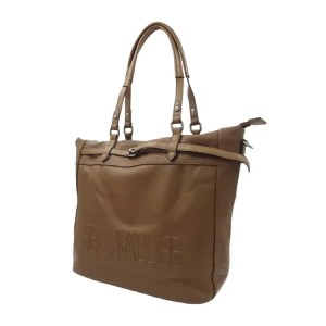 Κομψή τσάντα ώμου Cavalli με ζώνη - καφέ