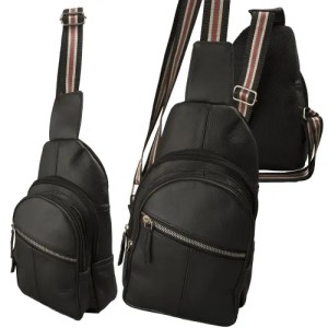 dariya®Τσάντα Bodybag Τσάντα ώμου Crossover Δερμάτινο