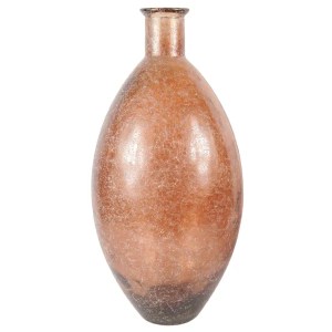 Βάζο ανακυκλωμένο γυάλινο καφέ 59 cm