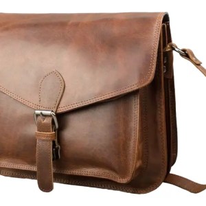 dariya® Τσάντα Ώμου Buffalo Pull-Up Vintage δέρμα