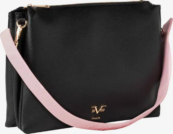 19V69 ITALIA Τσάντα Χιαστί 'Kimberley' Μαύρη