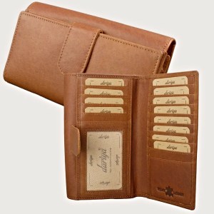 Μεγάλο γυναικείο πορτοφόλι με προστασία RFID, dariya®