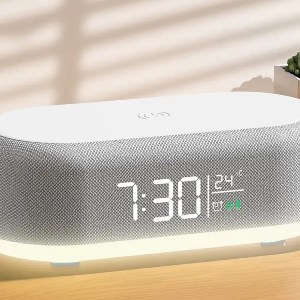 Ρολόι ξυπνητήρι θερμόμετρο φορτιστής