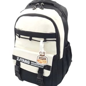 Μεγάλο σακίδιο πλάτης με πολλές τσέπες 906 - μαύρο