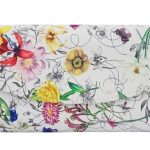 Γυναικεία Τσάντα Ώμου Ανάγλυφο Φλοράλ Σχέδιο