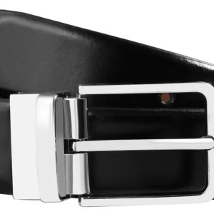 Ζώνη Leonardo Verrelli από γνήσιο δέρμα διπλής όψης