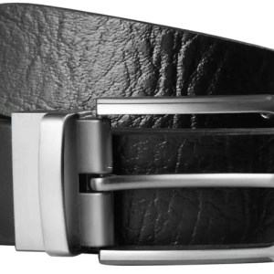 Ζώνη Leonardo Verrelli από γνήσιο δέρμα διπλής όψης