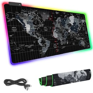 Φωτιζόμενο mouse pad για παιχνίδια με LED xxxl