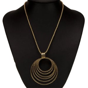 EHAWA Μοντέρνο Κολιέ, Χρυσό 45 εκ.