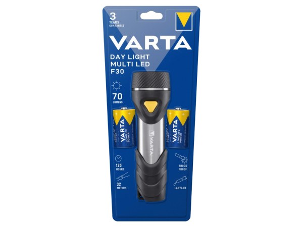 Φακός Varta  LED με Μέγιστη Φωτεινότητα 70lm Day Light Multi F30 - Image 3