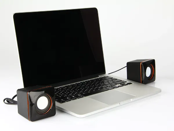 Ηχεία υπολογιστή PC 2.0 με βύσμα και τροφοδοσία USB