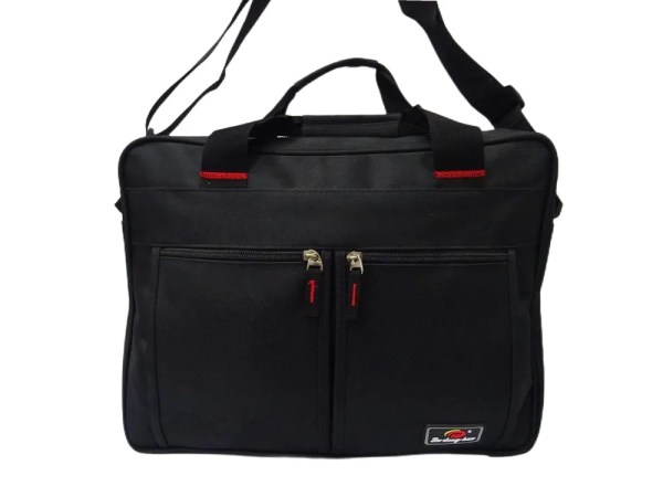 Μαύρη ανδρική τσάντα laptop 8701 - Image 1