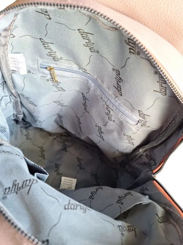 Σακίδιο πλάτης dariya® με πτερύγιο ,μαύρη