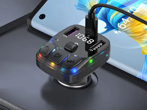 FM Transmitter MP3 & Hands-Free | Bluetooth 5.3 🚗🎶 - Image 2