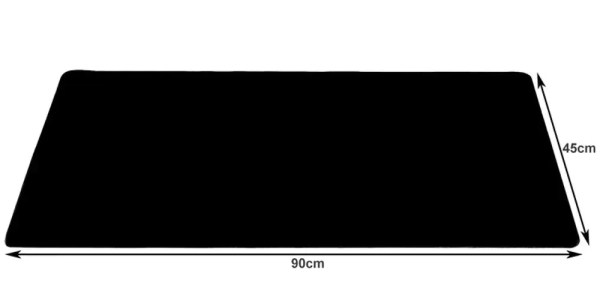 XXL Pad για Ποντίκι και πληκτρολόγιο - μαύρο P18625 - Image 1