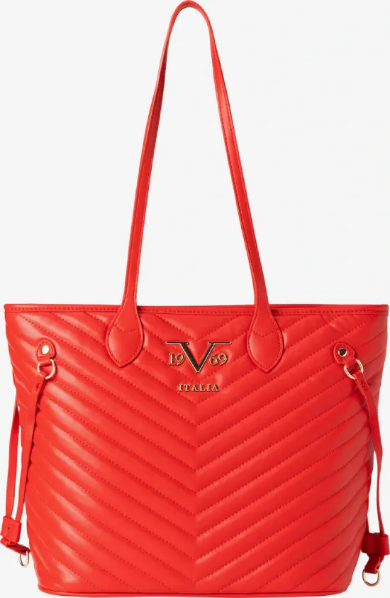 Τσάντα Χειρός 19V69 ITALIA Shopper 'Blagica' in Red - Image 1