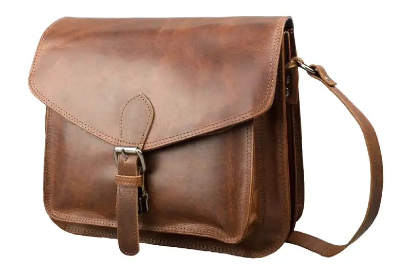 dariya® Τσάντα Ώμου Buffalo Pull-Up Vintage δέρμα - Image 1