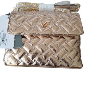 Τσάντα Χιαστή VERDE 16-0007075  gold