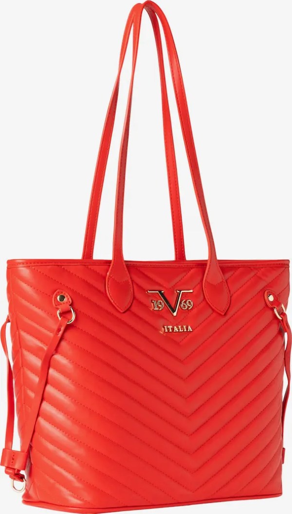Τσάντα Χειρός 19V69 ITALIA Shopper 'Blagica' in Red - Image 3