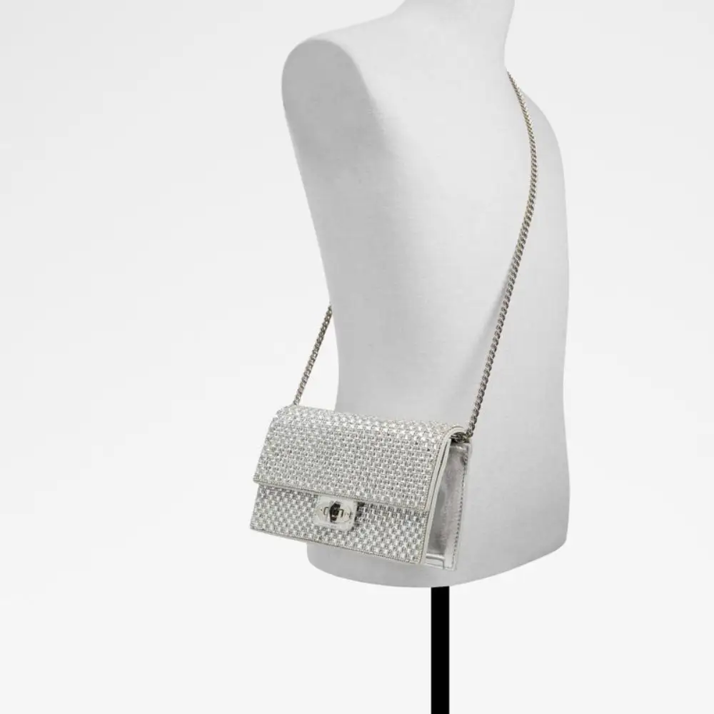 ALDO Τσάντα Ώμου MEREDITH-040 - ΑΣΗΜΙ - Image 5