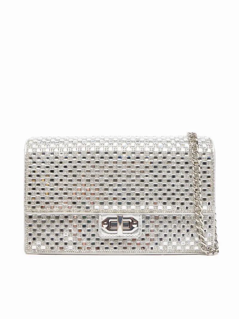 ALDO Τσάντα Ώμου MEREDITH-040 - ΑΣΗΜΙ - Image 8