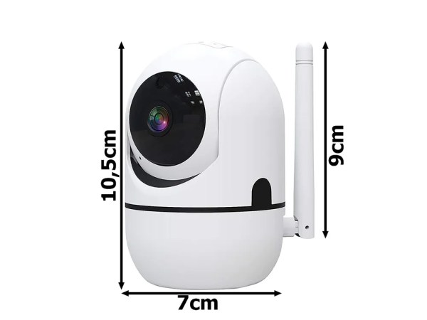 IP κάμερα wifi  ηλεκτρονική περιστρεφόμενη hd - Image 4
