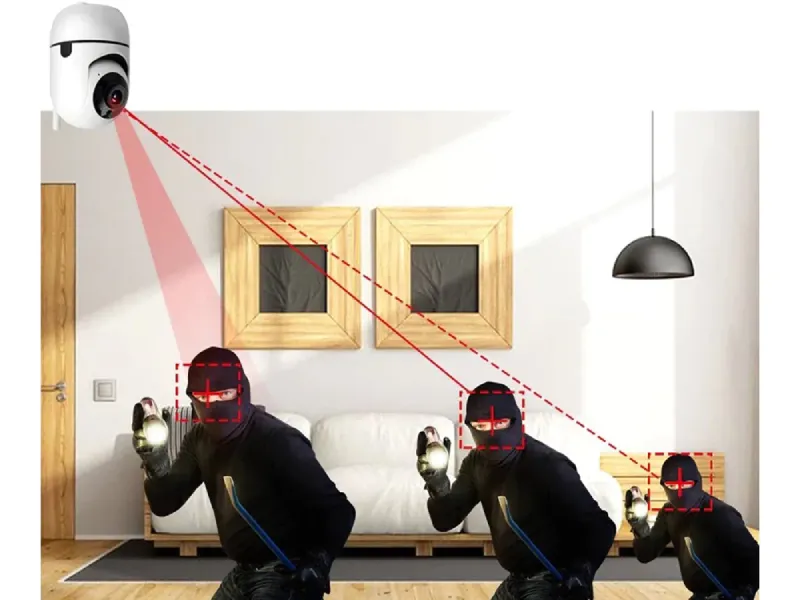 IP κάμερα wifi  ηλεκτρονική περιστρεφόμενη hd - Image 8