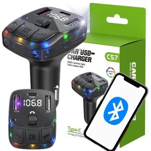 FM Transmitter MP3 & Hands-Free | Bluetooth 5.3 🚗🎶