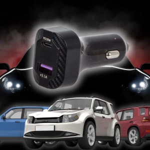 Γρήγορος φορτιστής αυτοκινήτου USB C 30Wκαι USB A 15W - Image 4