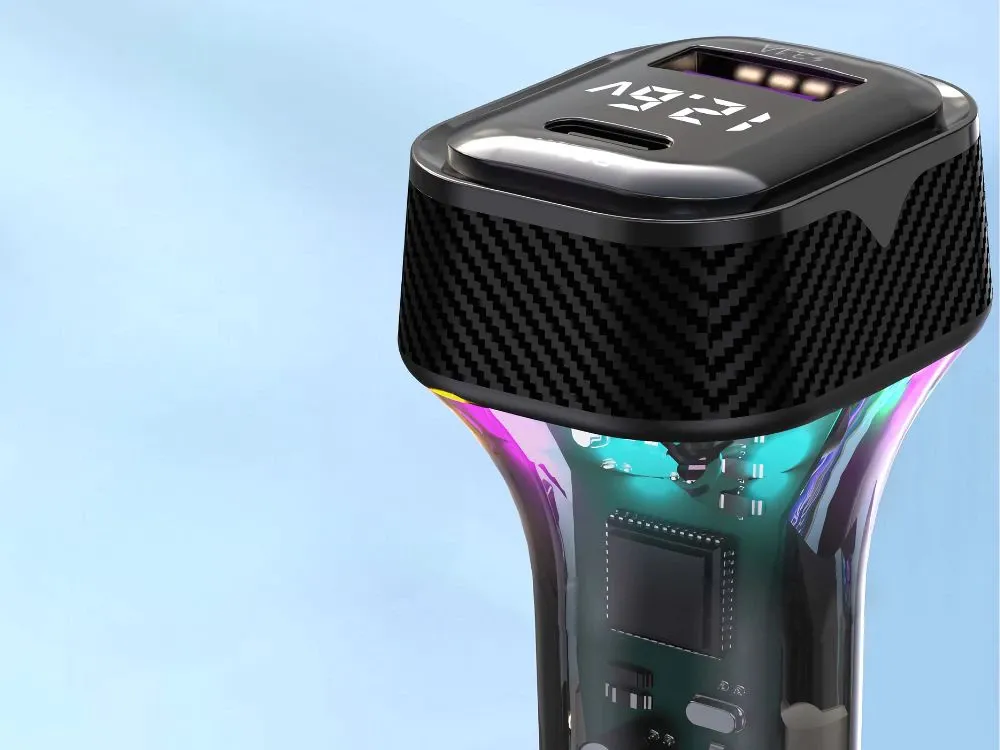 Γρήγορος φορτιστής αυτοκινήτου USB C 30Wκαι USB A 15W - Image 6