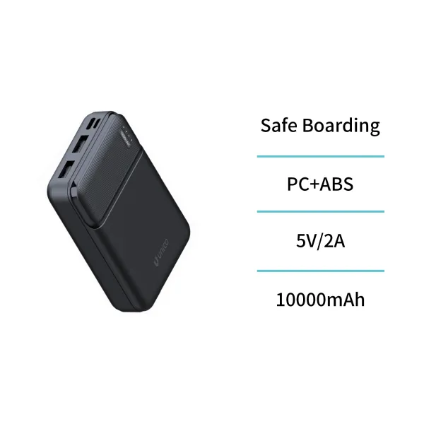 UNICO POWERBANK MINI 10000 mAh 2A 2 ΘΥΡΕΣ USB10 W - Image 2