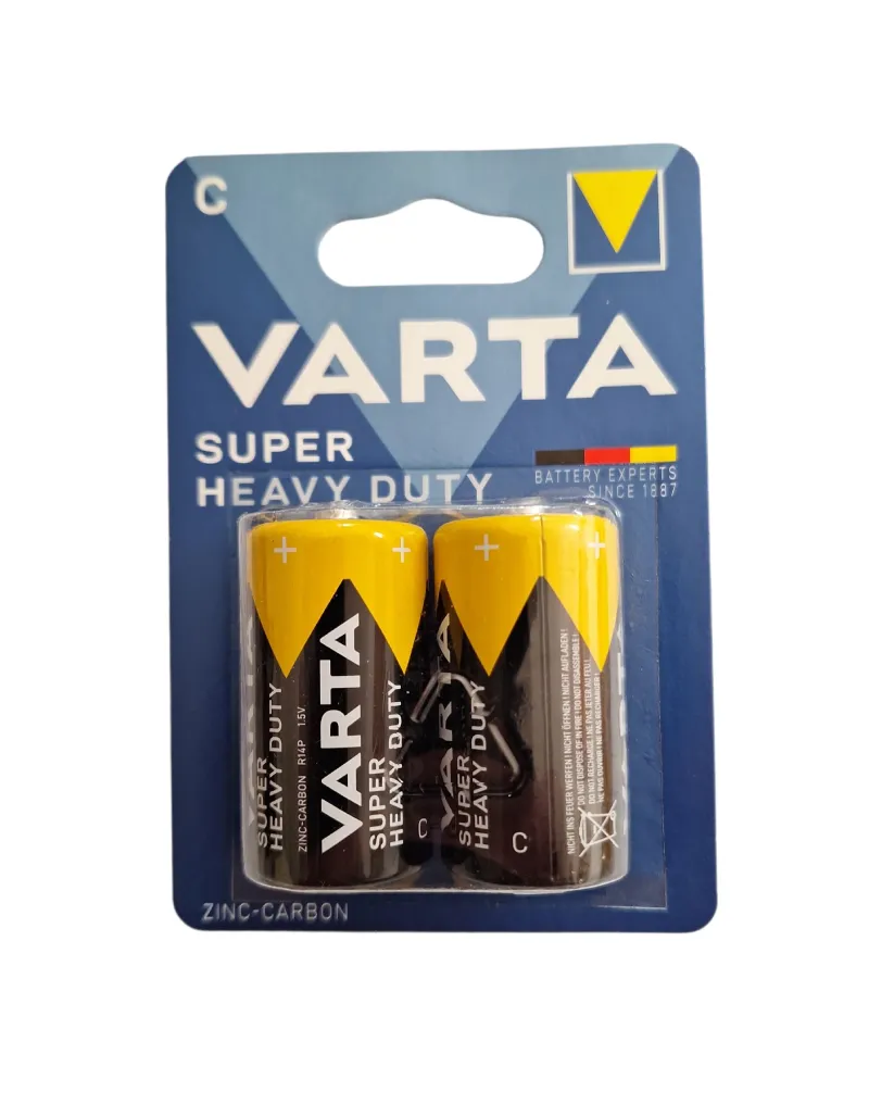 VARTA Μπαταρίες super heavy duty C BL2 - Image 1