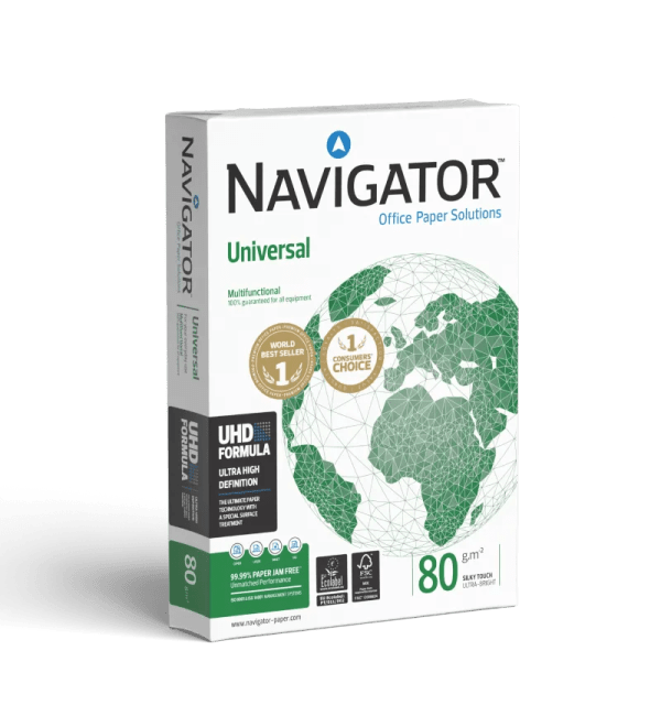 Navigator Universal Χαρτί Εκτύπωσης A4 80gr/m² 500 φύλλα